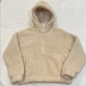 Mondetta Kids Cream Sherpa Jacket